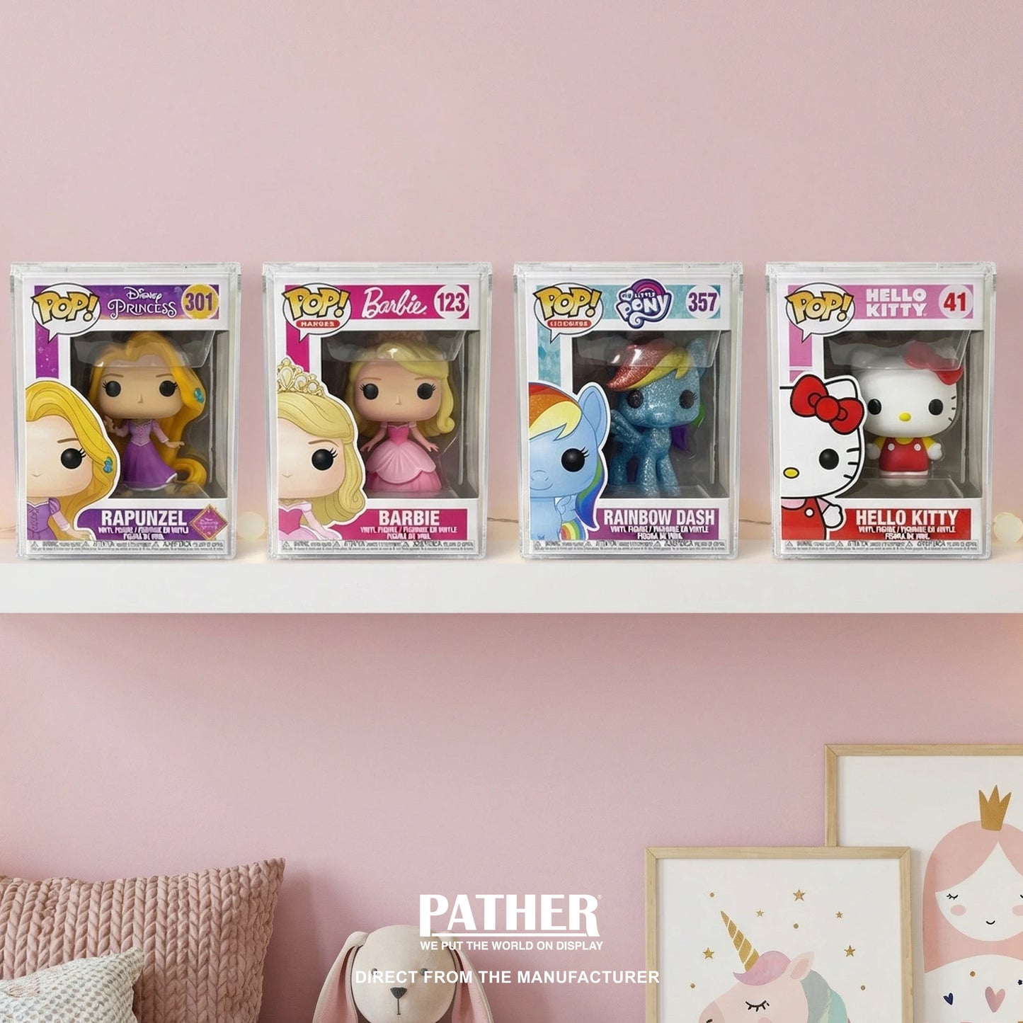 PATHER. Funko Display Case