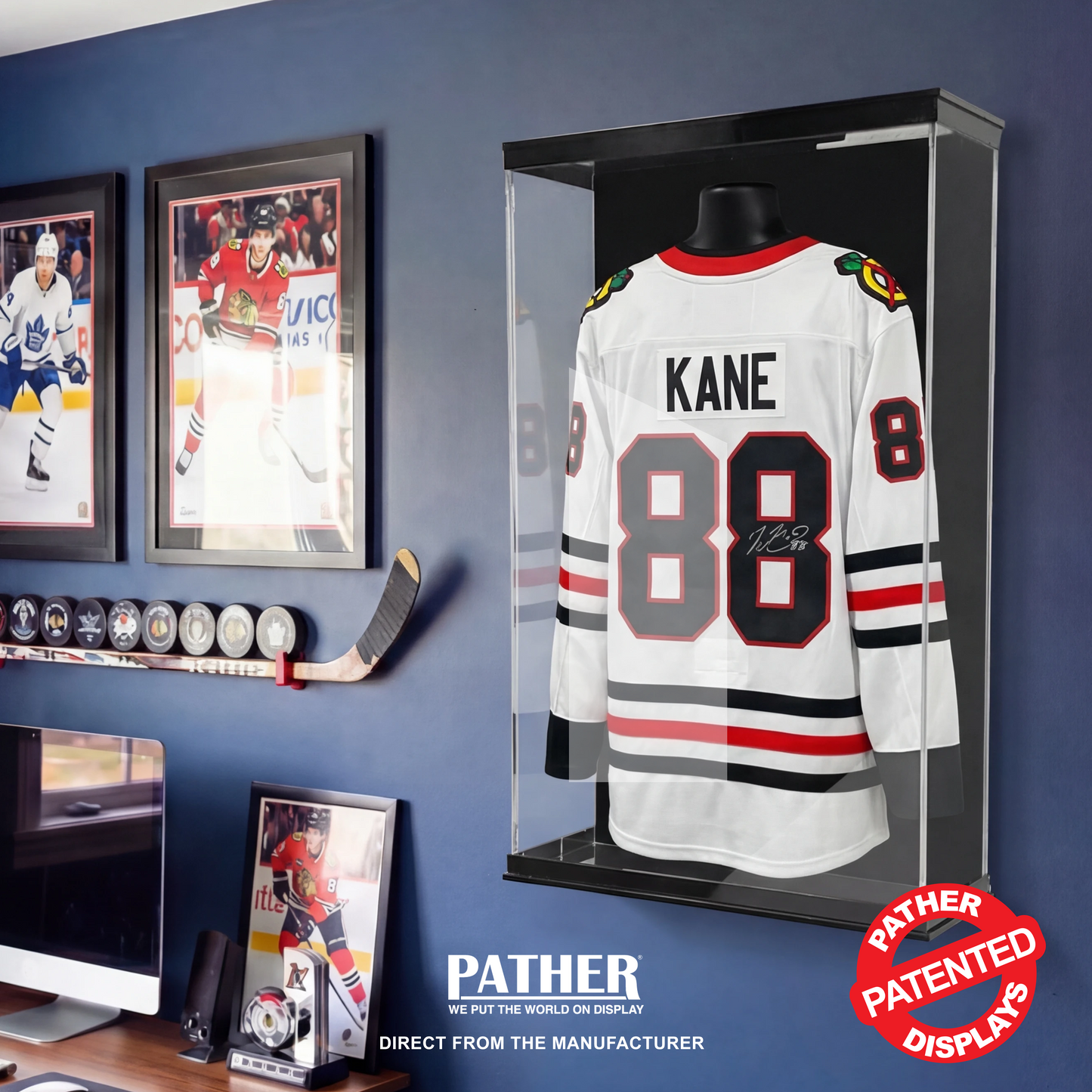 PATHER. Patented Luxury Flat Jersey Case