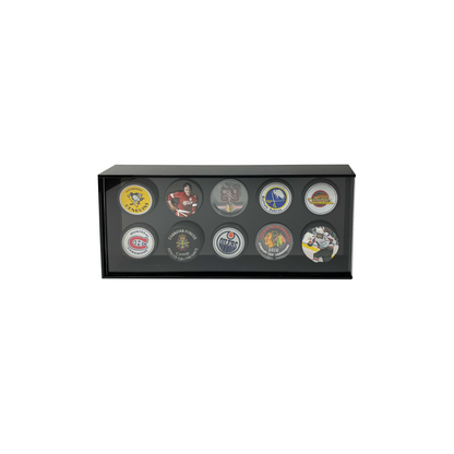 PATHER® Hockey Puck Display - 10 Slots