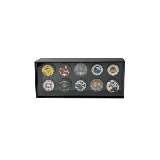 PATHER® Hockey Puck Display - 10 Slots