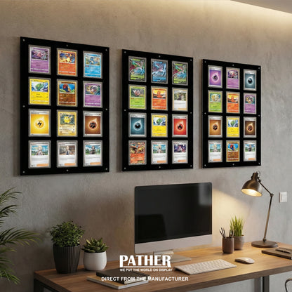 PATHER. Ultimate Holder Card Wall - 12 Slots