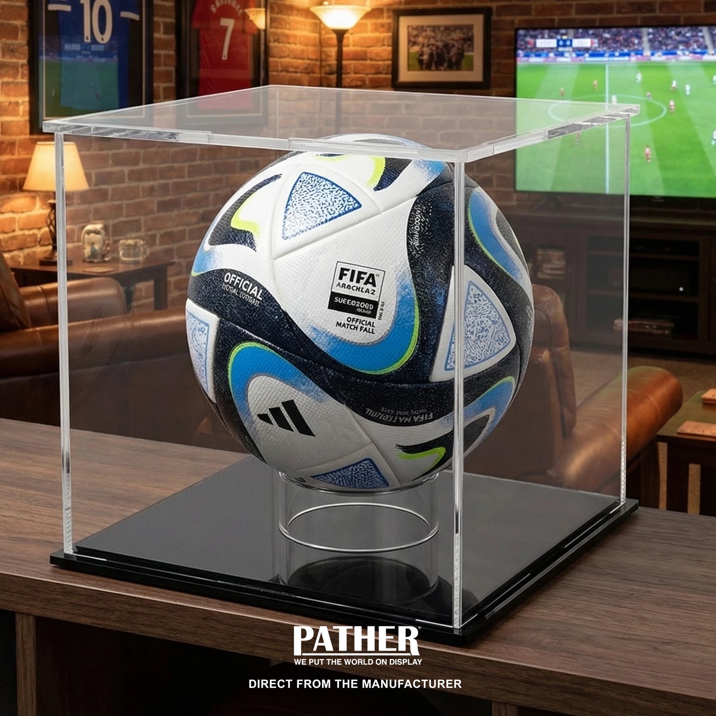 PATHER. Display Cube - 12" x 12" x 12"- Knock Down Style