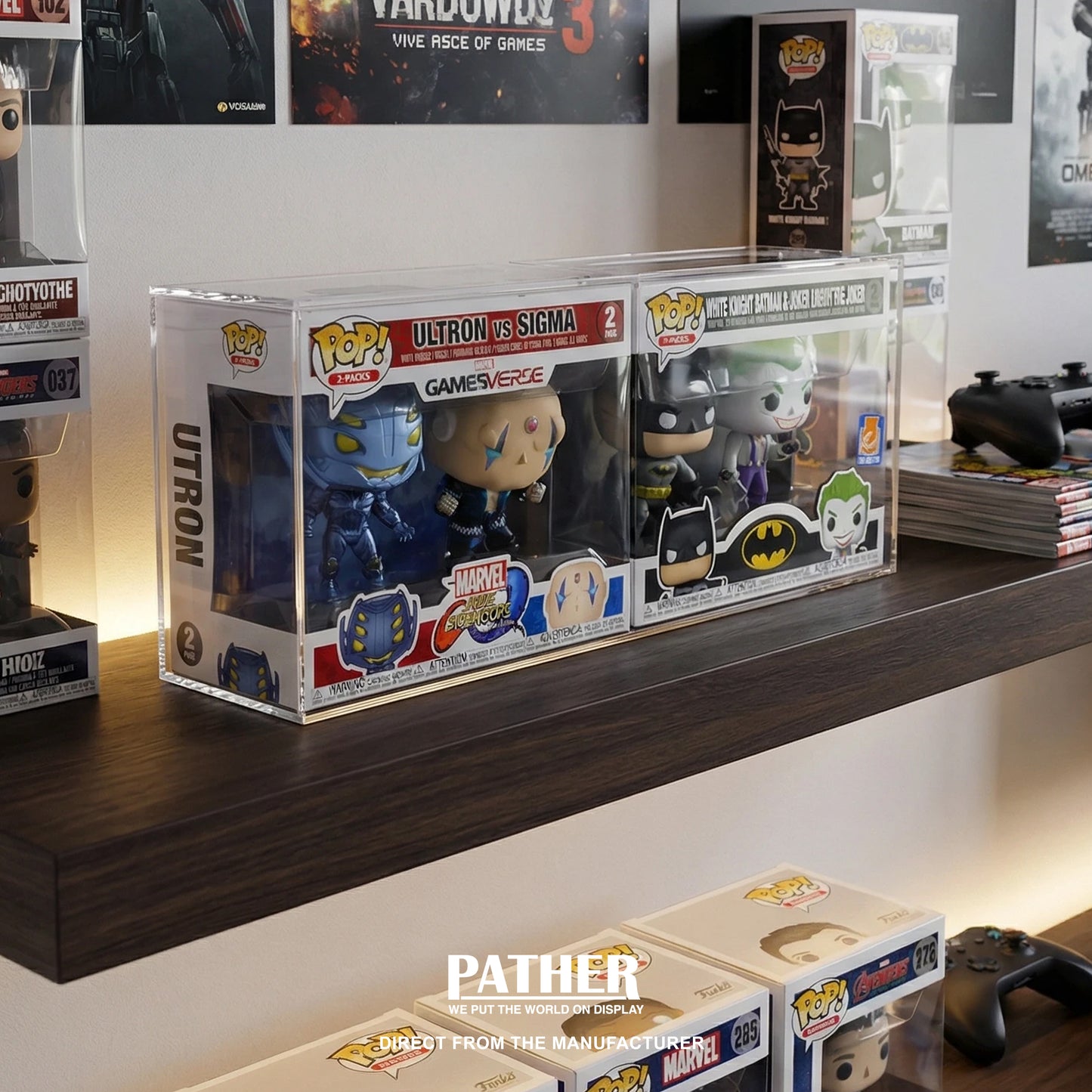PATHER. Dual Funko Case