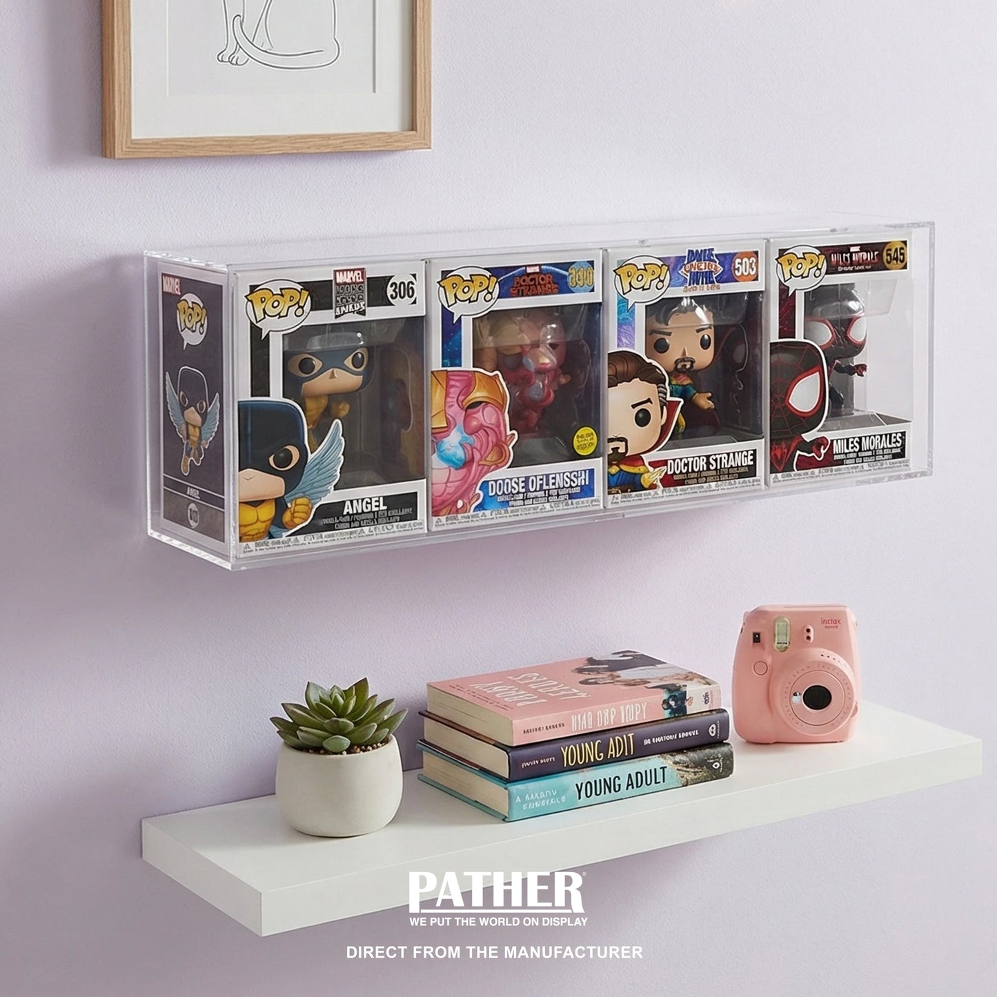 PATHER. 1 x 4 Funko Case