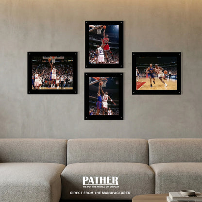 PATHER. Wall Mounted Picture Frame 16" W x 20" or 20" W x 16"H - Universal