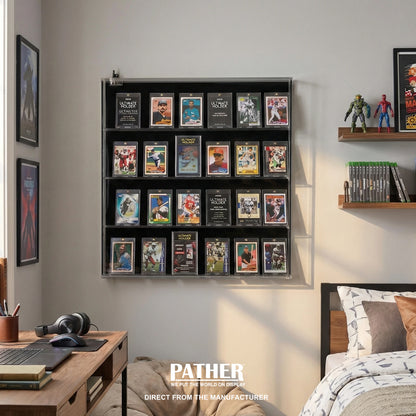 PATHER. Trading Card Display Cabinet - Large