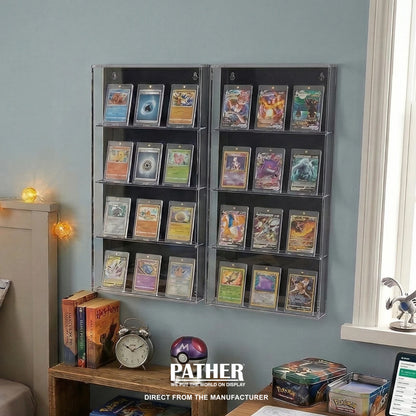 PATHER. Trading Card Display Cabinet - Small