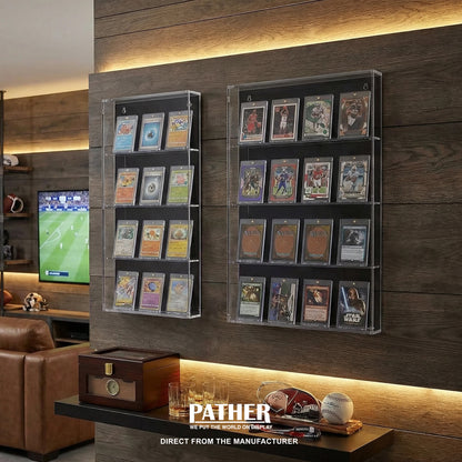 PATHER. Trading Card Display Cabinet - Medium