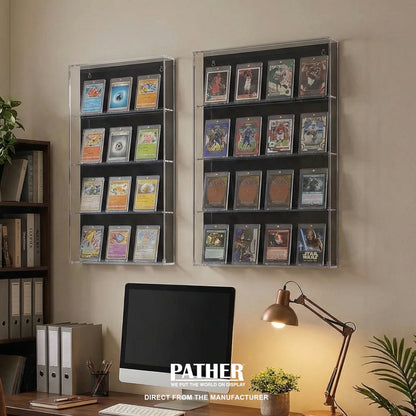 PATHER. Trading Card Display Cabinet - Medium