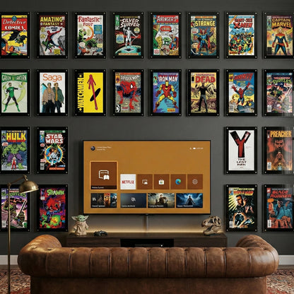 PATHER. Comic Book Frame