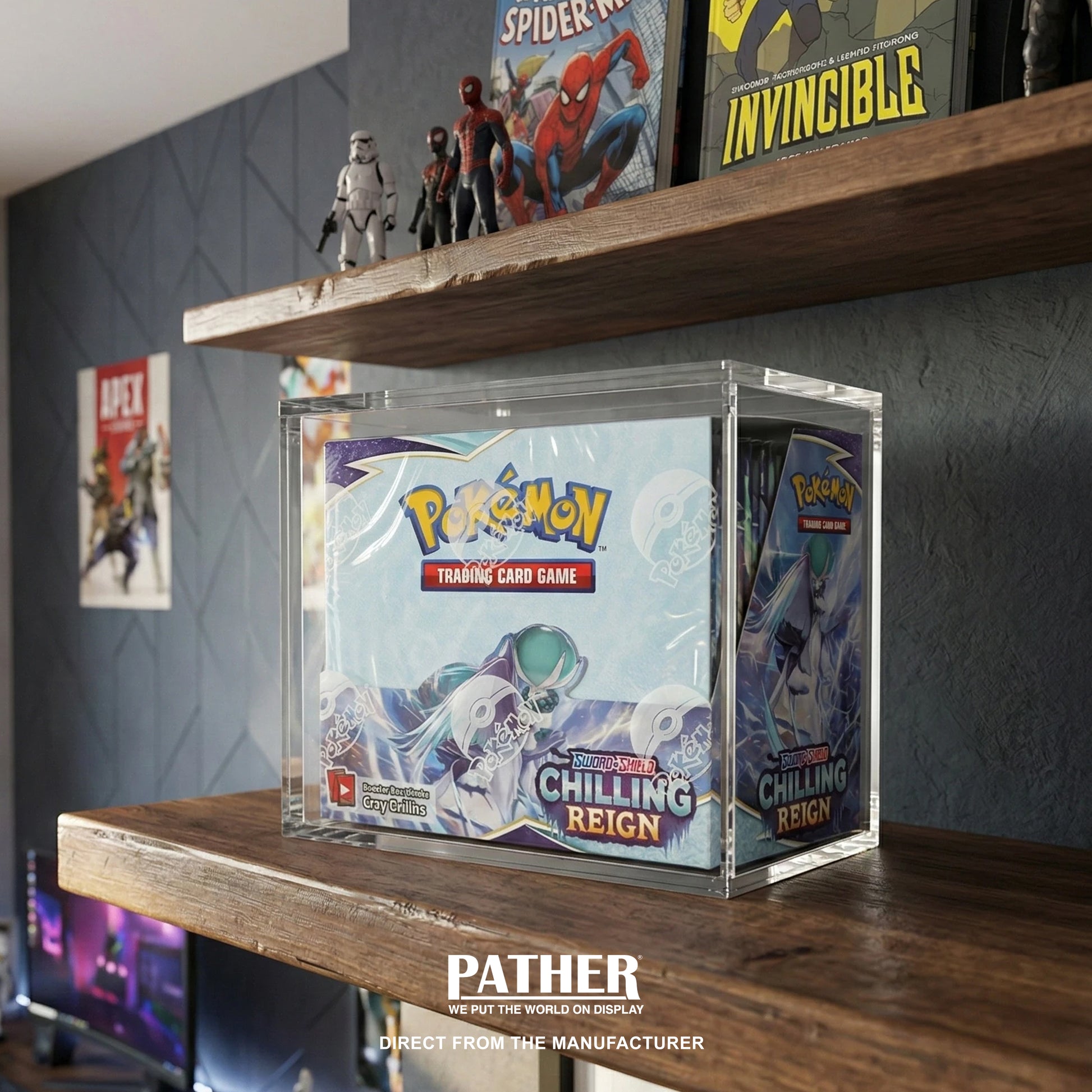 pokemon booster box case canada Premium Pokémon Booster Box Acrylic Display Case main image 0