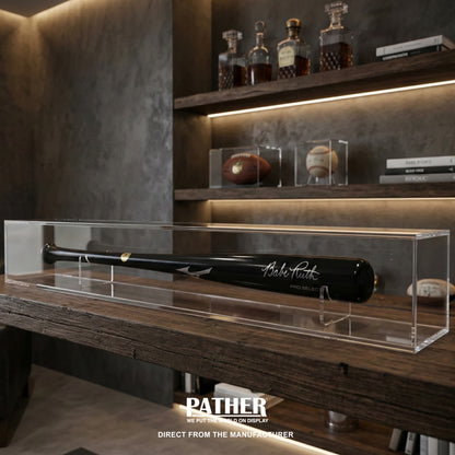 PATHER. Baseball Bat Display Case