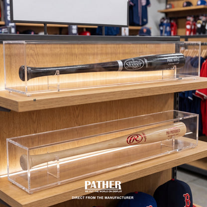 PATHER. Baseball Bat Display Case