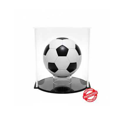PATHER. Patented Luxury Clear Double Curve Display Case - Small