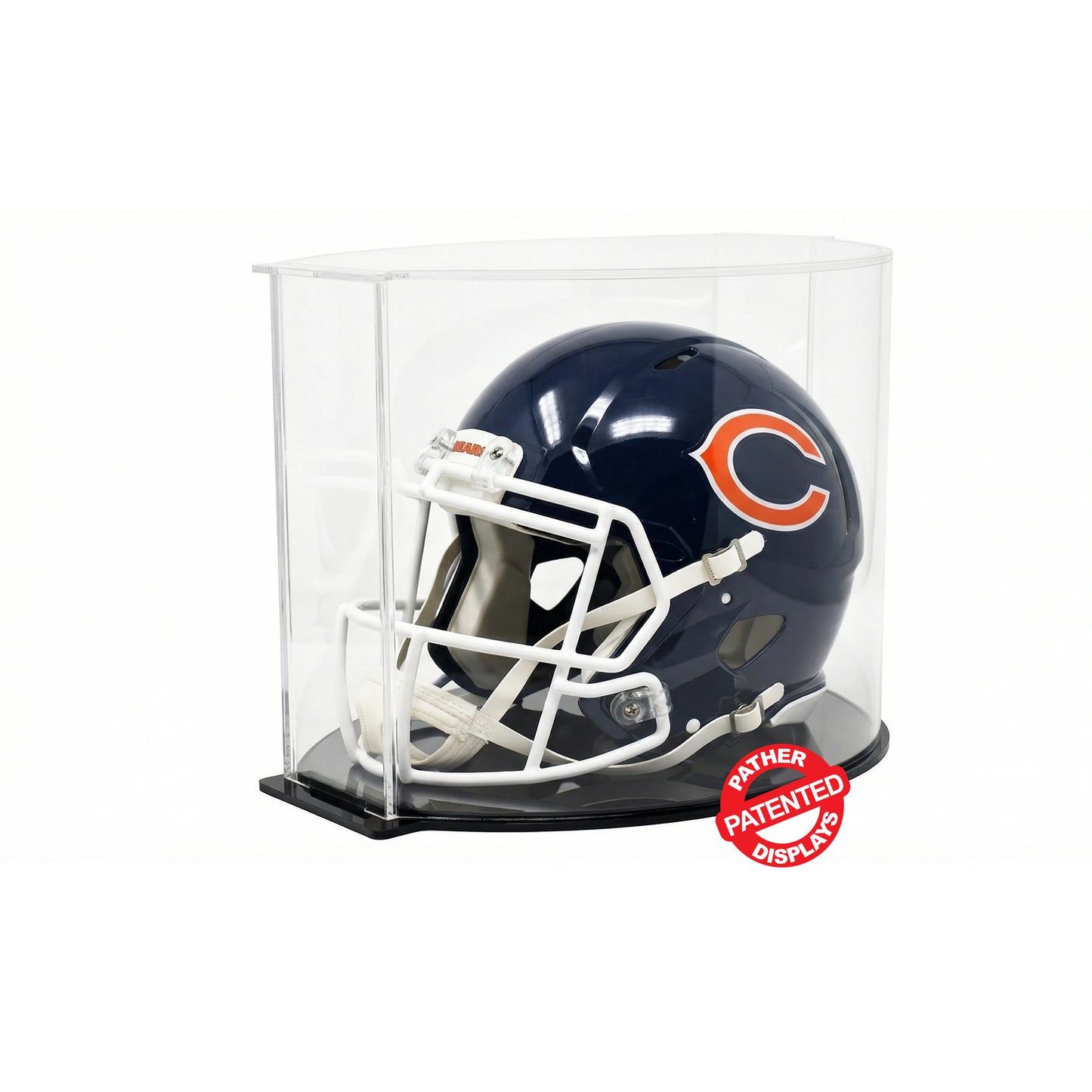 PATHER. Patented Luxury Double Curved Display Case - Large