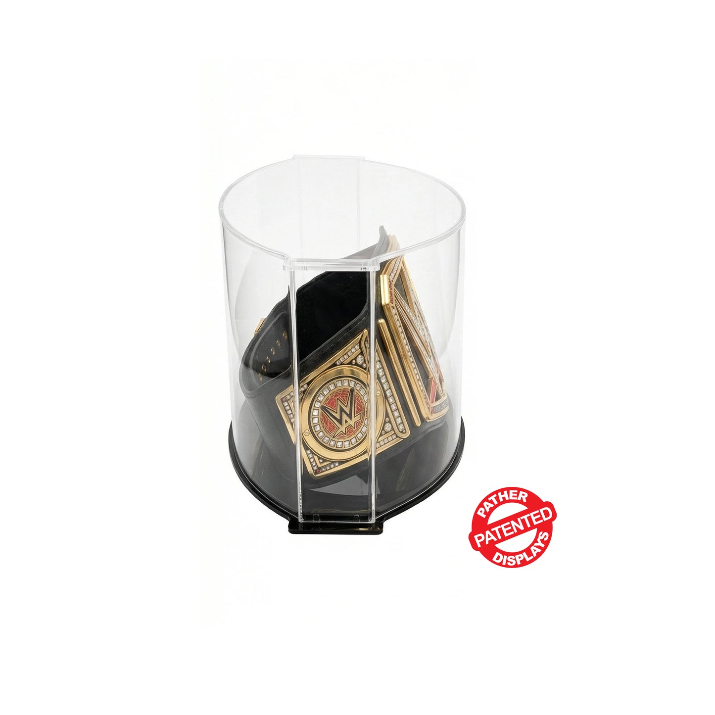 PATHER. Patented 12.5in Luxury Double Curve Display Case - Large