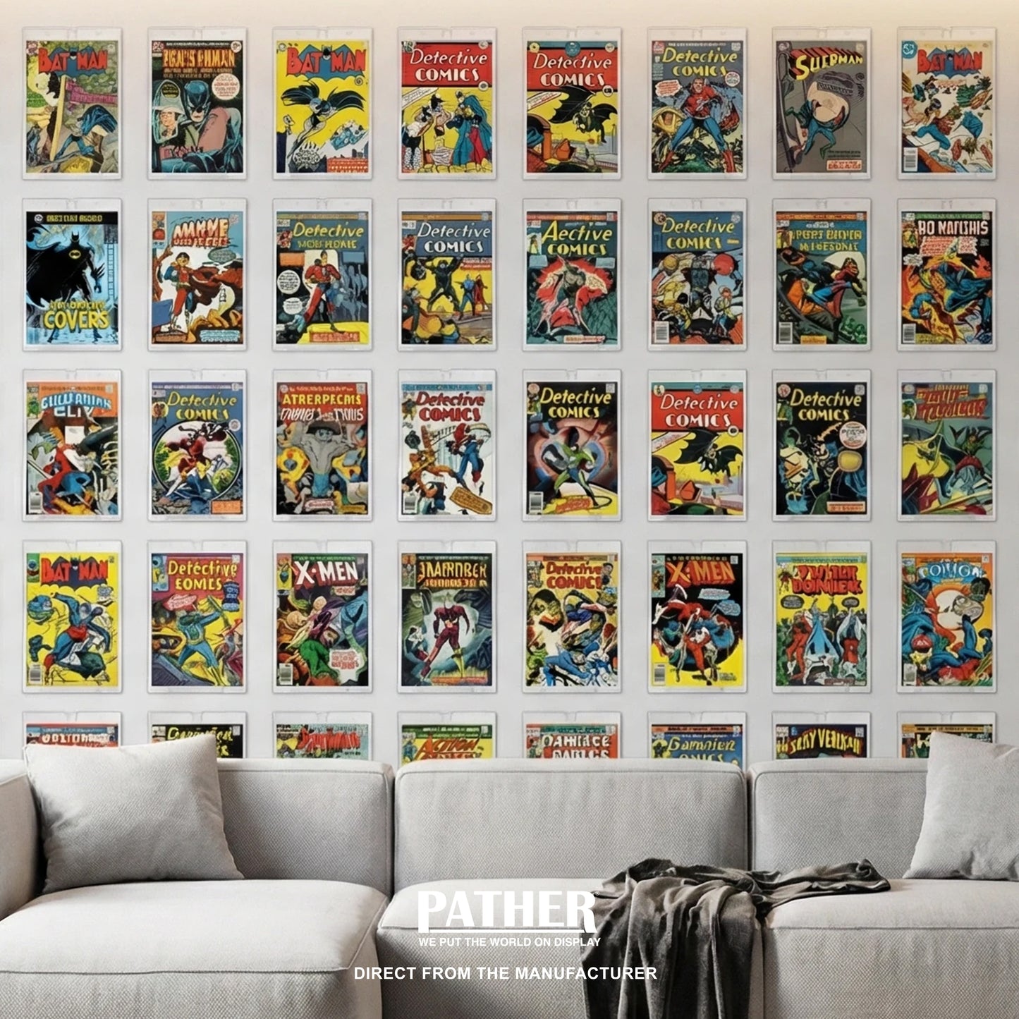 PATHER. Magnetic Comic Book Holder