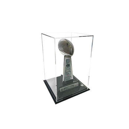 PATHER® Display Cube With Black Base - 11 3/4" x 11 3/4" x 18 1/4"