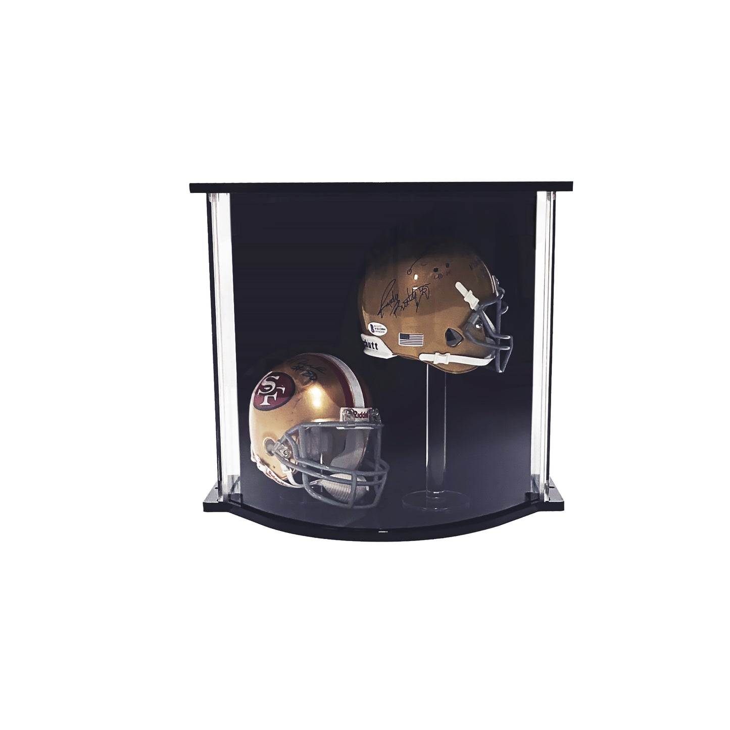 PATHER® Patented Luxury Single Curve Display Case - Small