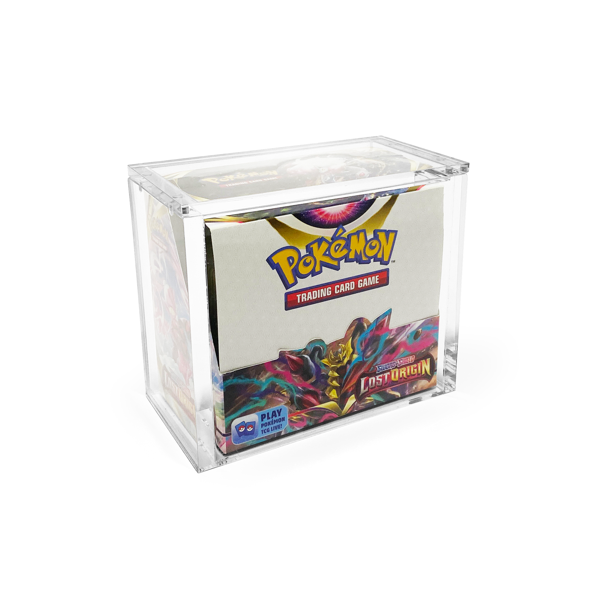 PATHER. Pokemon Booster Box Display Case with Magnetic Lid – Pather