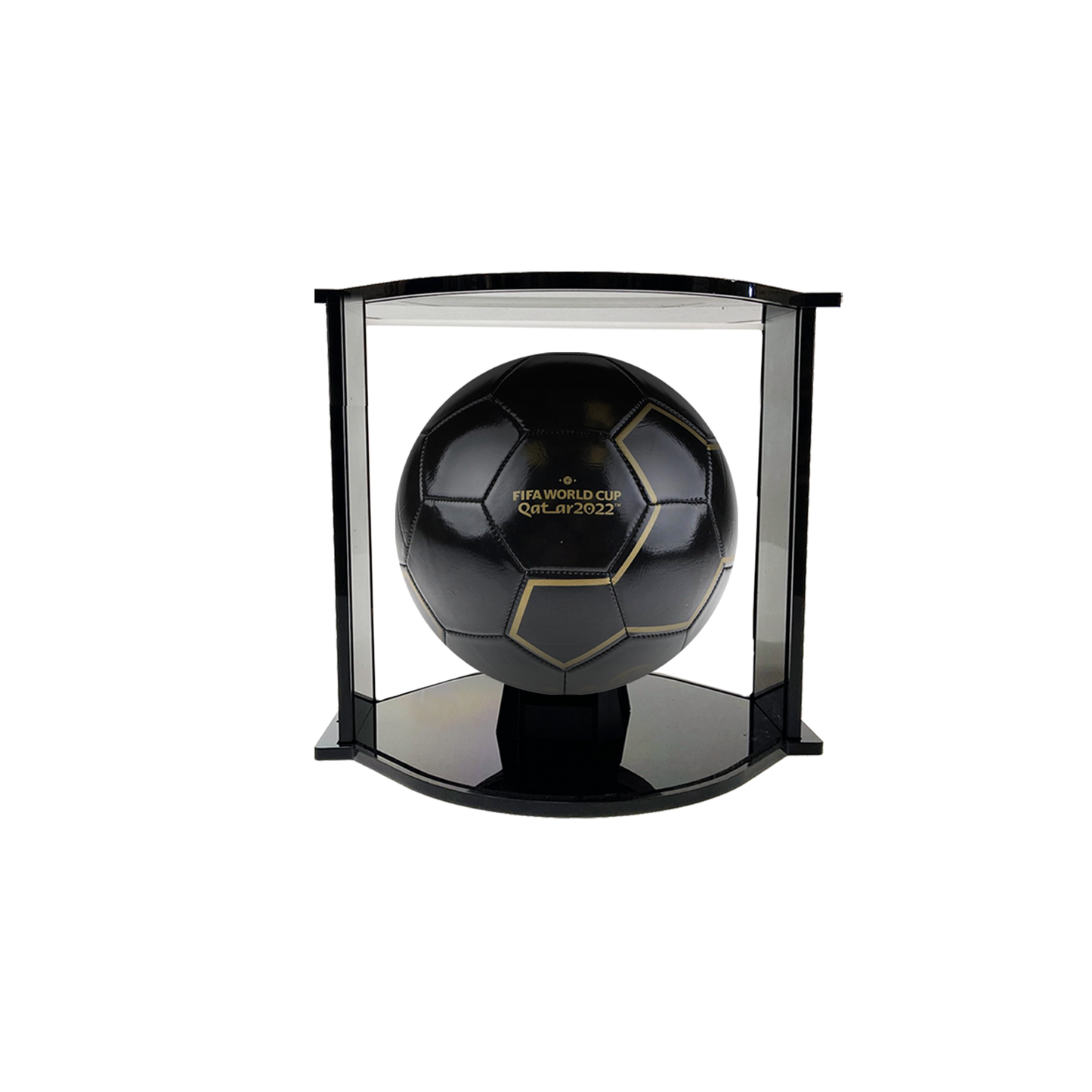 PATHER® Patented Luxury Double Curved Display Case - Small
