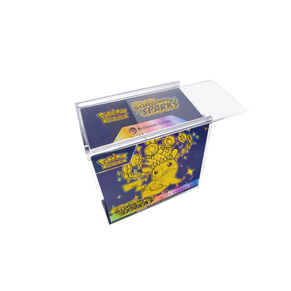 PATHER® Pokemon Elite Trainer Box Display Case with Sliding Lid