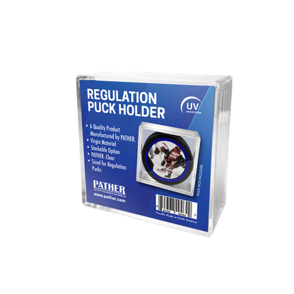 PATHER® Regulation Hockey Puck Case
