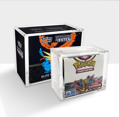 PATHER®  Pokemon Booster Box Display Case with Magnetic Lid