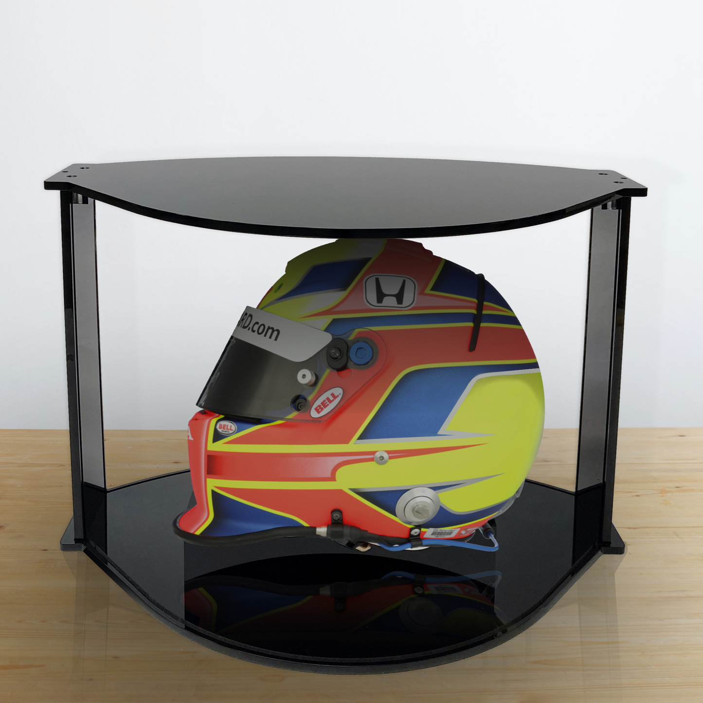 PATHER® Patented Luxury Double Curved Display Case - Large