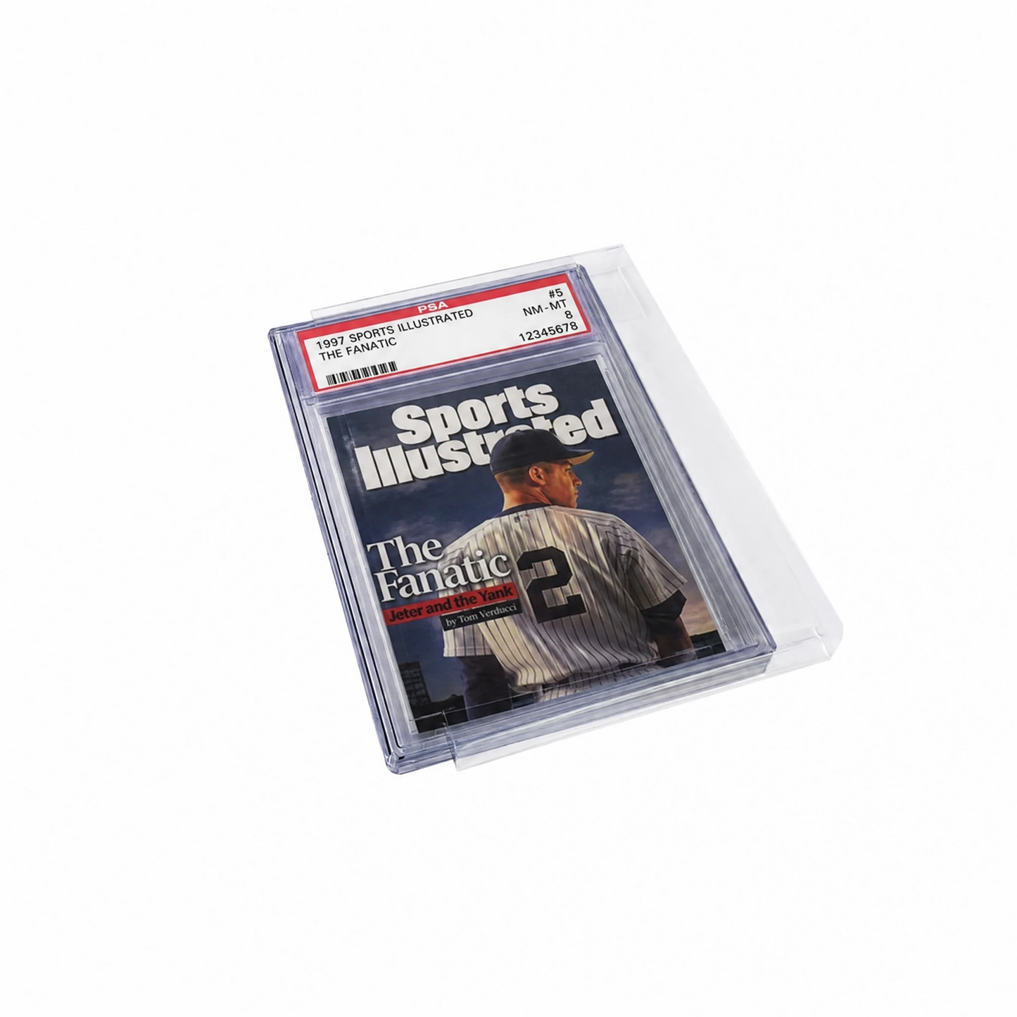 PATHER. Wall Mountable PSA Graded Magazine Holder